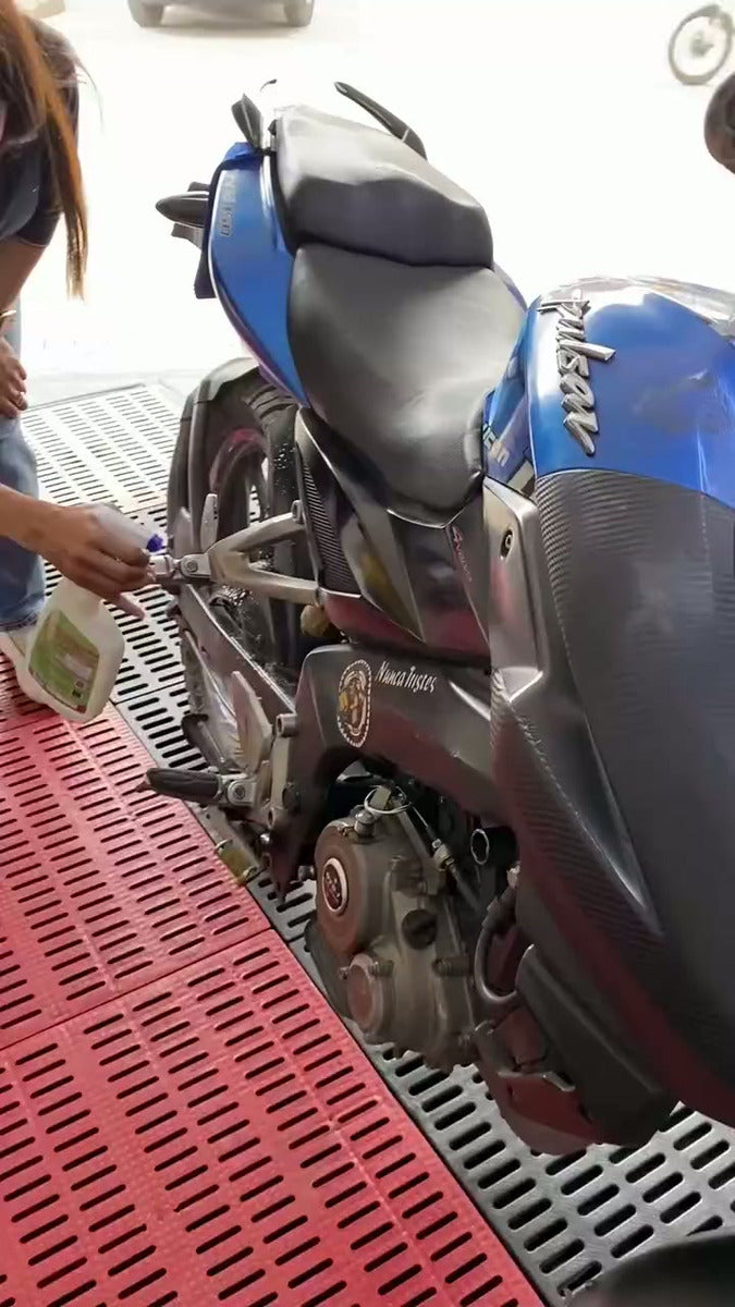 Lavado En Seco Moto Y Casco Ecológico Biodegradable Galaxy