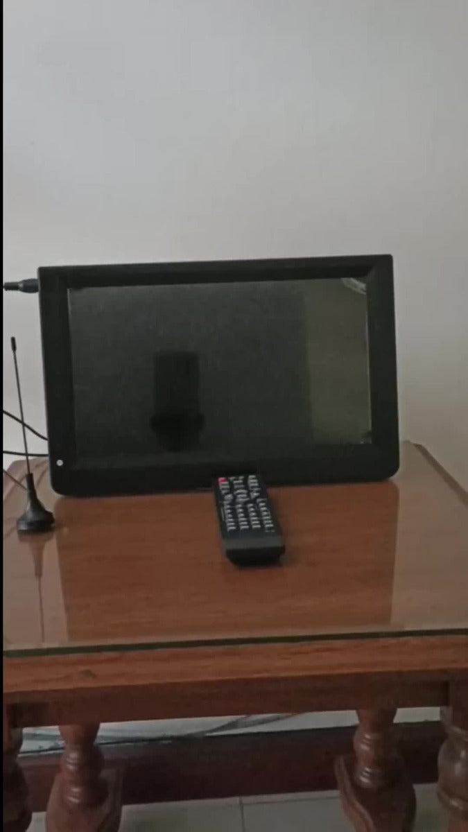 Tv Digital Portatil 12 Pul. Tdt Bat. Recarg - Hdmi - Usb