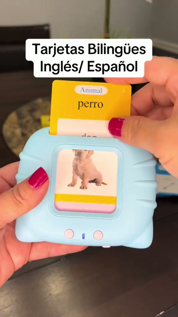 Lictin 255 tarjetas parlantes juguetes de aprendizaje para niños pequeños de 3-6 años educativos preescolares con 510 palabras visuales de terapia del habla sensoriales GCD0101