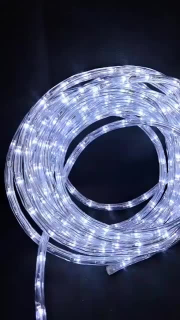 Manguera Led 3 Vias Luces Navideñas 6mt Blanco Hielo