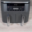 Freidora De Aire Ninja 7.6 Litros 2 Canastas Airfryer 2022 Gris Oscuro