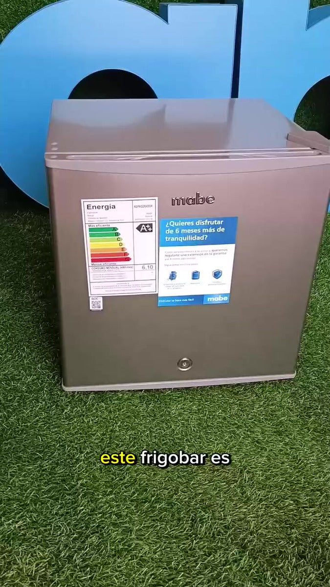 Minibar 46 L Brutos Inoxidable Mabe RMF02BRX0