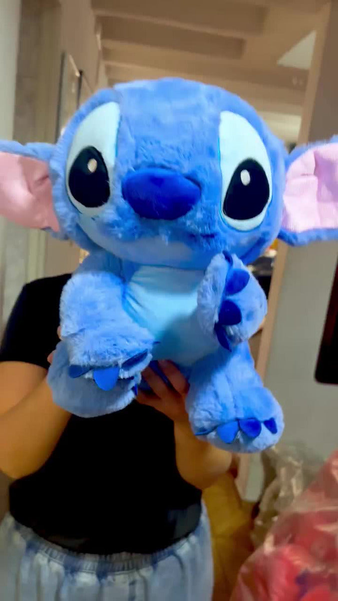 Peluche Stich Grande 45cm Premium Perfumado Azul