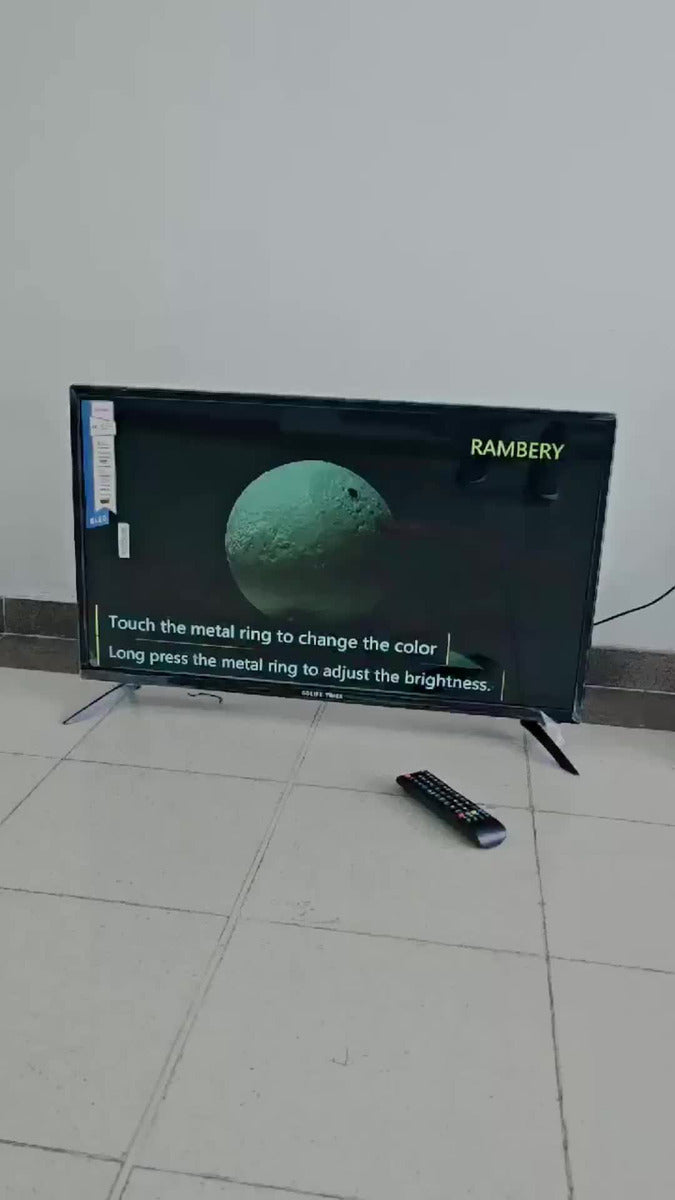 Televisor Solar De 32 Pulgadas Con Batería 60000mah + Panel
