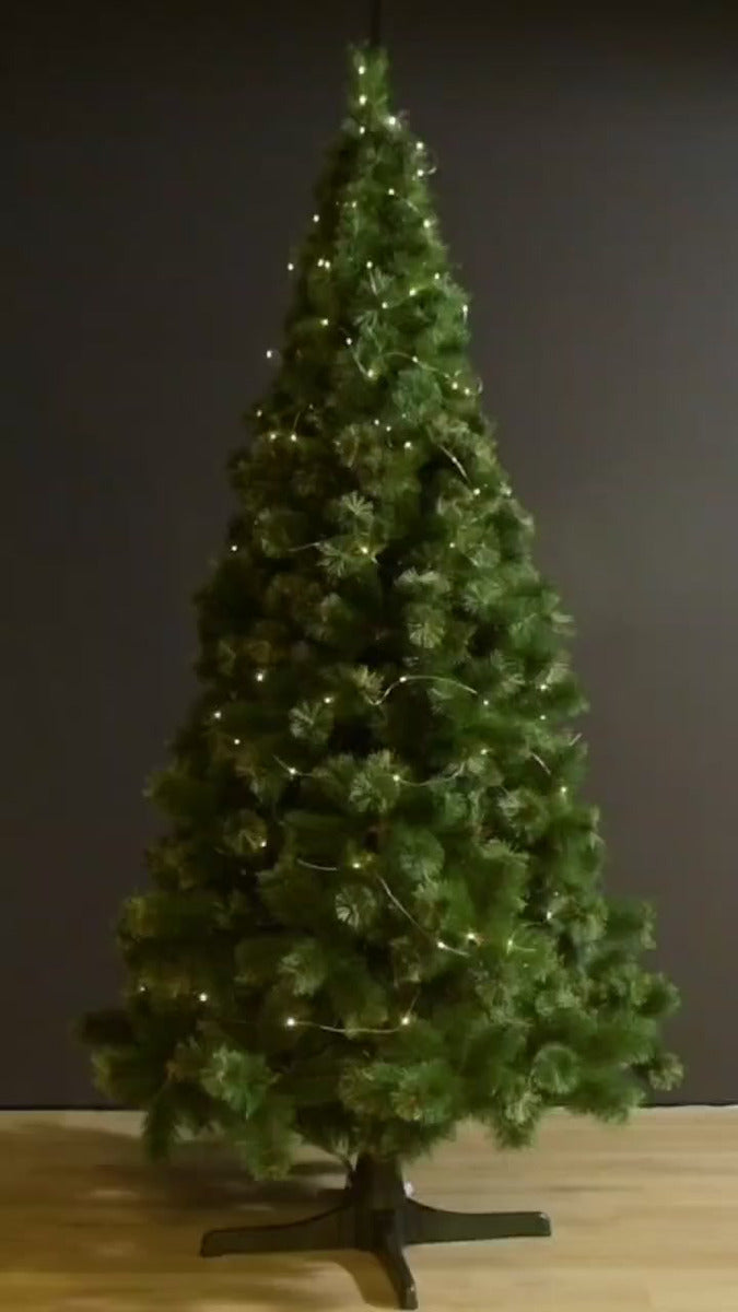 Pino Noruega Árbol De Navidad 1.80m Para Adornos Bolas Luces Verde Claro
