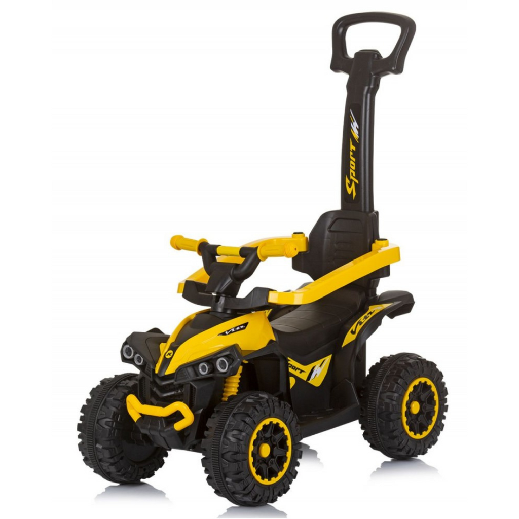 CUATRIMOTO MONTABLE CON GUÍA !AVENTURA SOBRE RUEDAS! J-BC8562P MUNBE AMARILLO