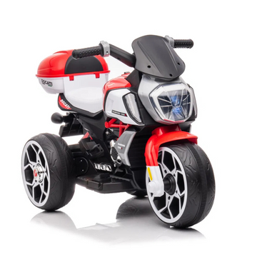 MOTO ELECTRICA INFANTIL !VELOCIDAD Y DIVERSIÓN A TODA MARCHA! J-MB6189 MUNBE ROJO