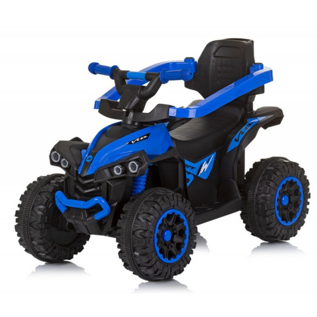 CUATRIMOTO MONTABLE CON GUÍA !AVENTURA SOBRE RUEDAS! J-BC8562P MUNBE AZUL