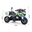 MOTO ELECTRICA INFANTIL ESTILO POLICIA - ¡SEGURIDAD Y DIVERSIÓN EN CADA PASEO Y-MB7100 MUNBE ROJO