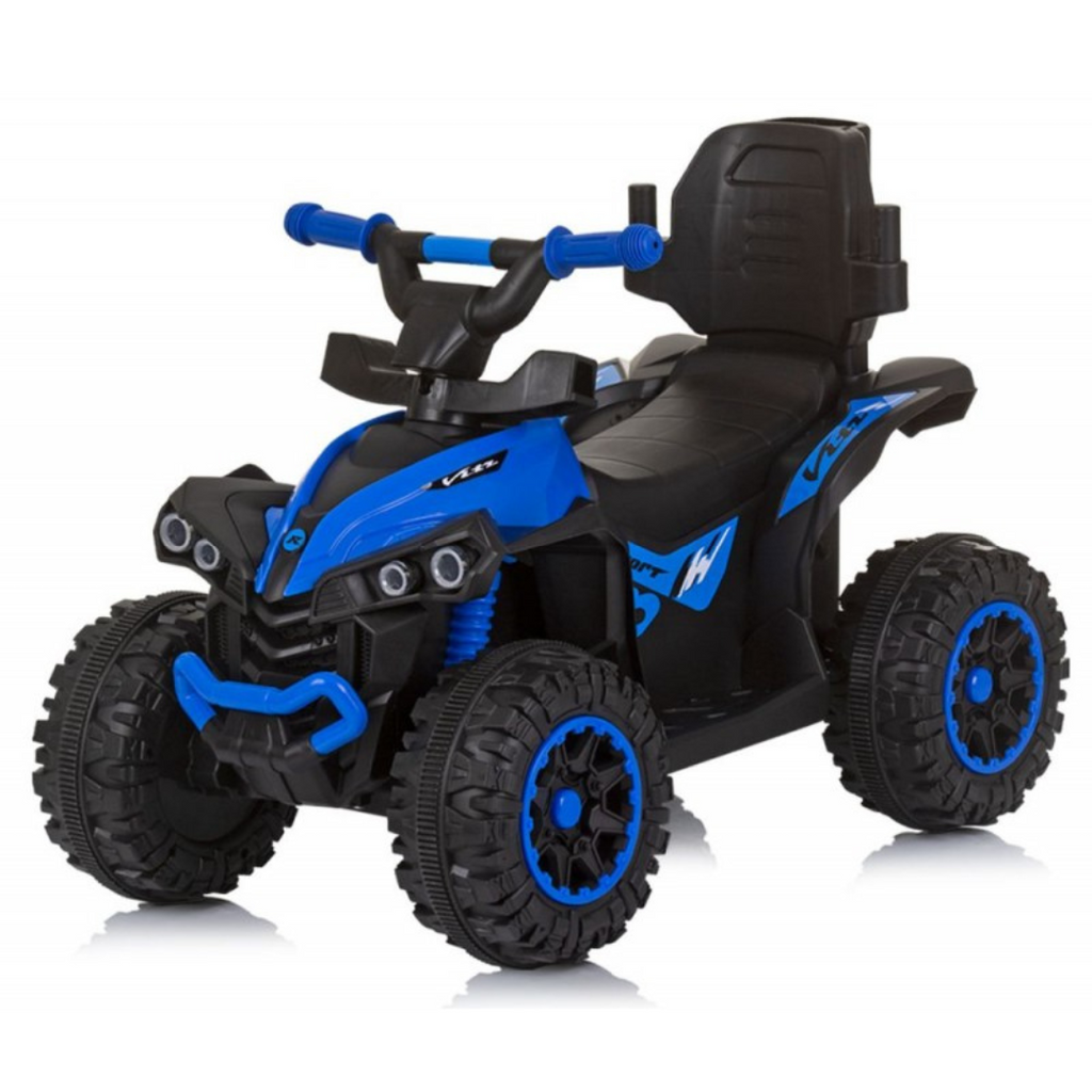 CUATRIMOTO MONTABLE CON GUÍA !AVENTURA SOBRE RUEDAS! J-BC8562P MUNBE AZUL