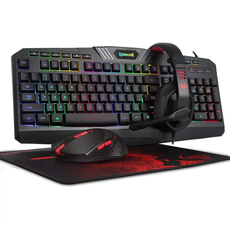 Combo Redragon 4 en 1  S101-BA
