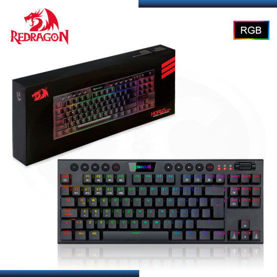 Teclado Redragon HORUS TKL K621 - RGB Inalambrico
