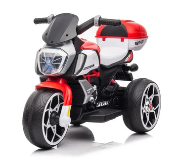 MOTO ELECTRICA INFANTIL !VELOCIDAD Y DIVERSIÓN A TODA MARCHA! J-MB6189 MUNBE ROJO