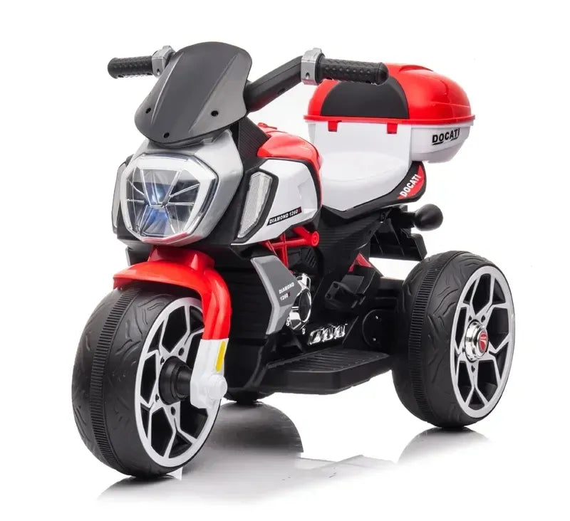 MOTO ELECTRICA INFANTIL !VELOCIDAD Y DIVERSIÓN A TODA MARCHA! J-MB6189 MUNBE ROJO