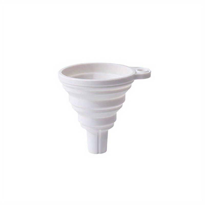1pc Embudo de Silicona Plegable - Mini, Utensilio de Cocina Seguro para Alimentos para la Dispensación Fácil de Líquidos