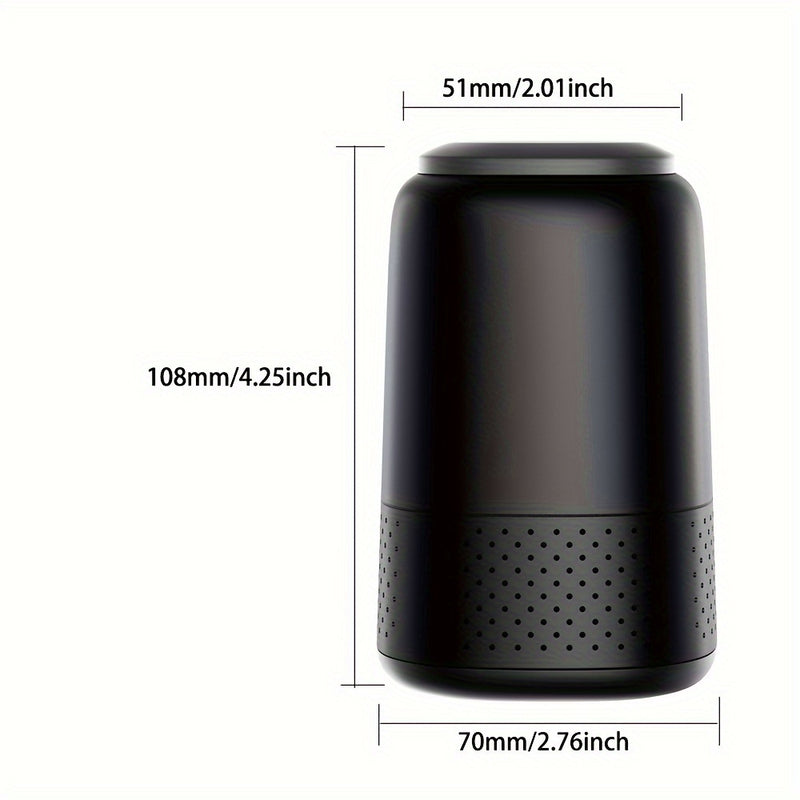 Filtro de Aire Personal Portátil 1pz - Purificador de Humo, Hasta Más de 1000 Usos, Sin Necesidad de Electricidad, Ideal para Frescura en Movimiento, Regalo Perfecto para Navidad y Año Nuevo