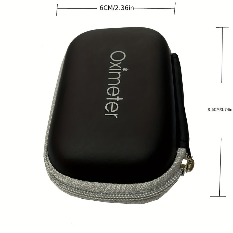 Bolsa De Almacenamiento Con Cremallera De 1 Pieza, Cubierta De Pulso Para La Yema Del Dedo, Protector De Silicona Especialmente Diseñado, Estuche Flexible, Hogar Resistente Al Desgaste Para Viajes