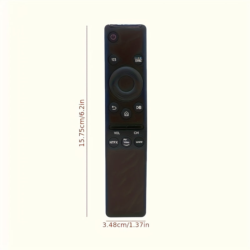 Control Remoto Universal para TV Samsung, Infrarrojo, Alimentado por Batería, Compatible con LED, QLED, UHD, SUHD, HDR, LCD, Curvo, Solar, HDTV, 4K, 8K, 3D, Smart TVs - No Incluye Batería