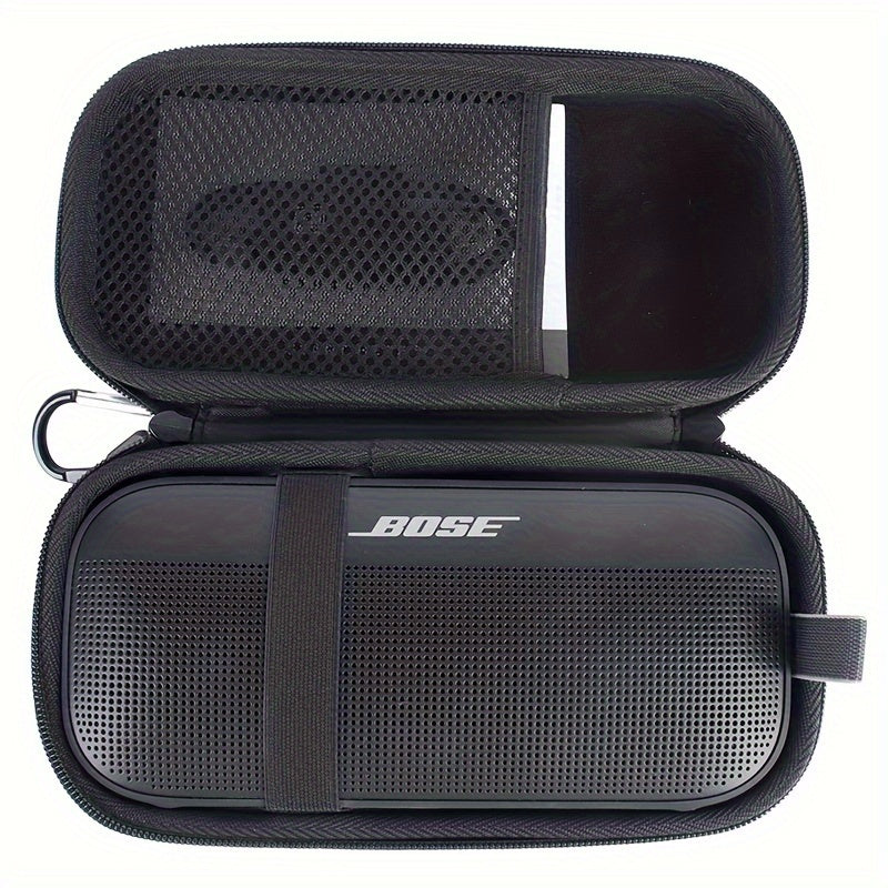 Estuche de Viaje Rígido para Altavoz Inalámbrico Portátil Bose SoundLink Flex - Bolsa de Transporte Protectora de EVA Duradera