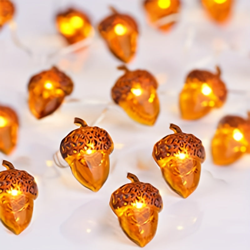 Luces LED de Girasol y Piña para Acción de Gracias - Amarillas, Luces Nocturnas Decorativas a Pilas para Espacios Interiores, Perfectas para Navidad, Halloween, Bodas y Más (Pilas No Incluidas)