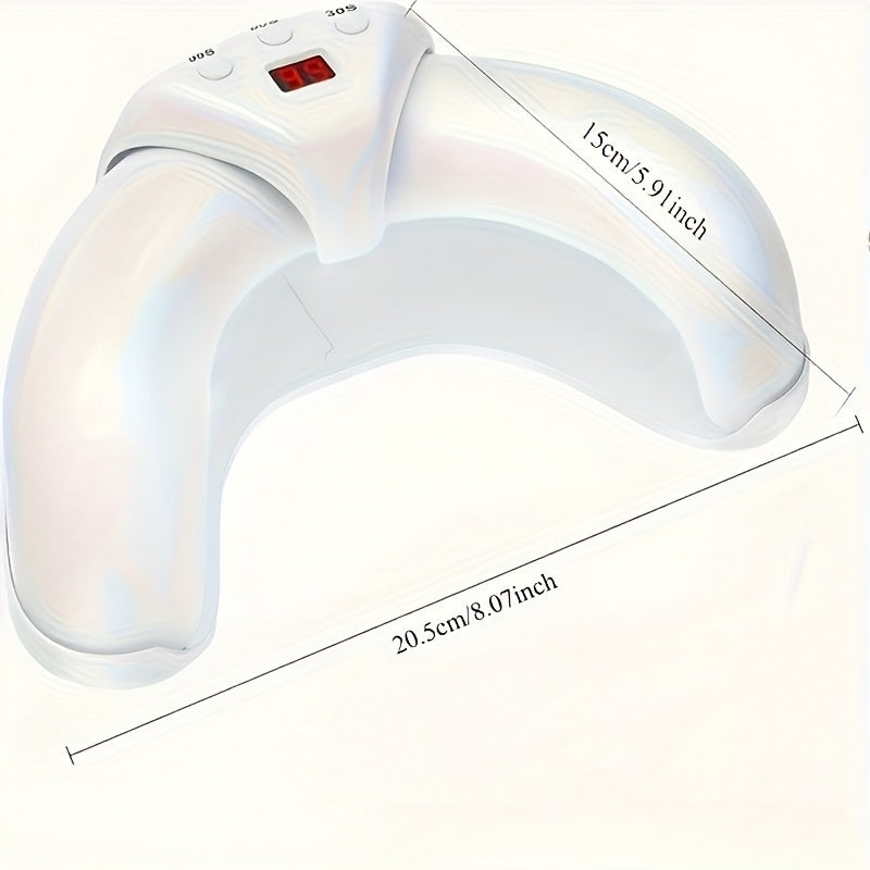 Linterna LED para Uñas, Luz de Manicura con Temporizador - Diseño Ergonómico, Sin Olores, Fácil de Usar, Regalo Perfecto para Mujeres