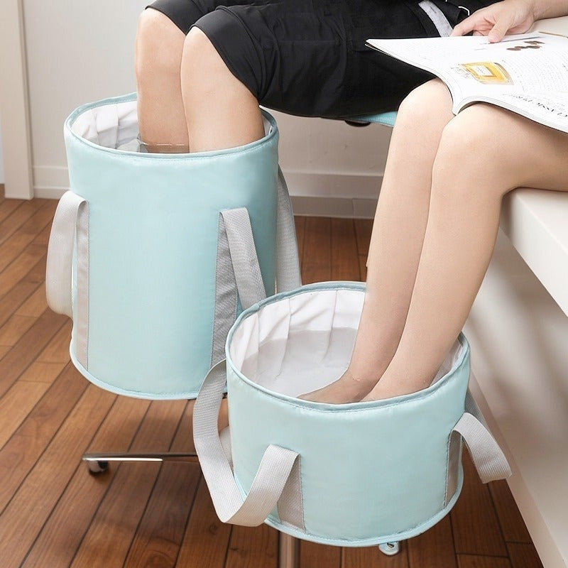 Tina portátil plegable para pies, tina plegable de alta calidad para pies, no necesita electricidad, ideal para uso en casa y viajes.