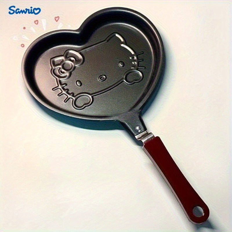 Para Mini Sartén Antiadherente - Diseño de Dibujos Animados Lindo, Ideal para Cocinar Huevos y Panqueques, Perfecto para Desayuno y Bocadillos, Sartén de Cocina para Desayuno | Utensilios de Cocina Divertidos | Sartén de Cocina Duradera, para Cocina con