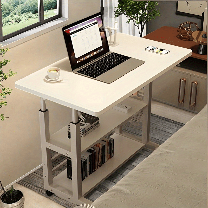 Escritorio, diseño simple y práctico, ideal para estudio estudiantil y oficina en casa, perfecto durante las 11 vacaciones