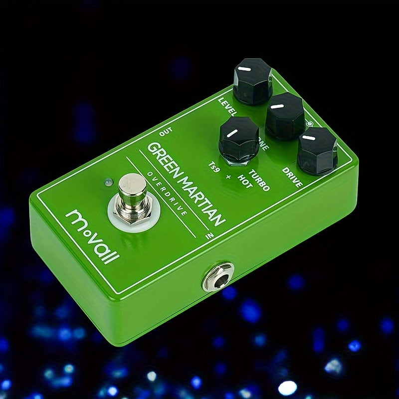 Pedal De Efectos De Guitarra Movall MP105 Green Martian Overdrive