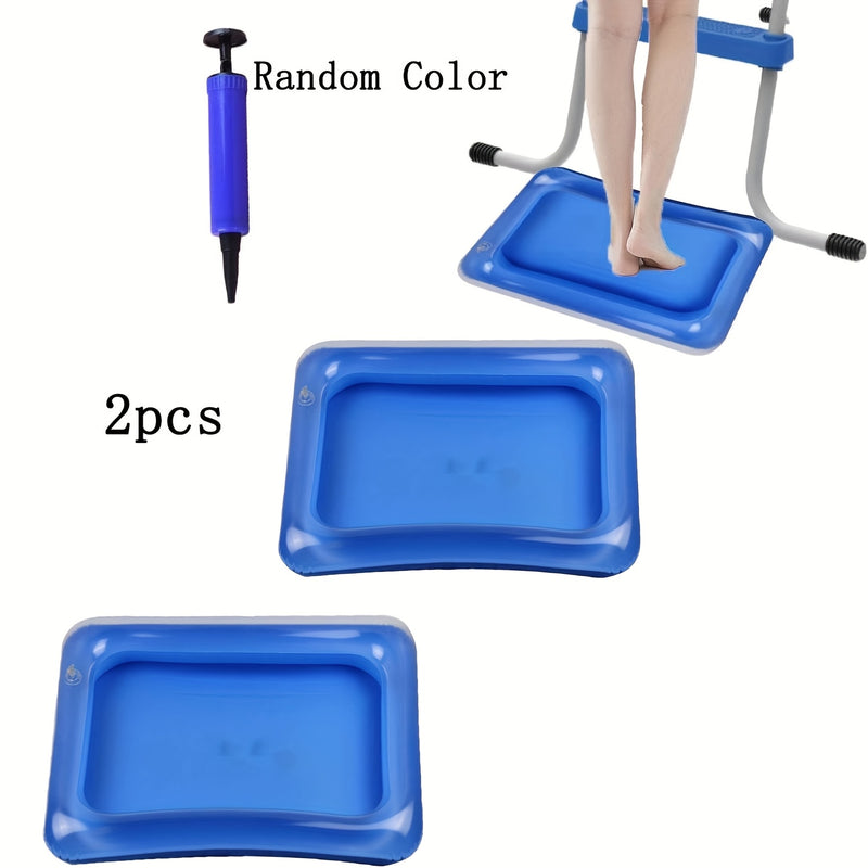 1/2 piezas, baño de pies inflable cuadrado, baño de pies portátil, escalera de entrada al piscina, kit de limpieza de piscina y pedicura