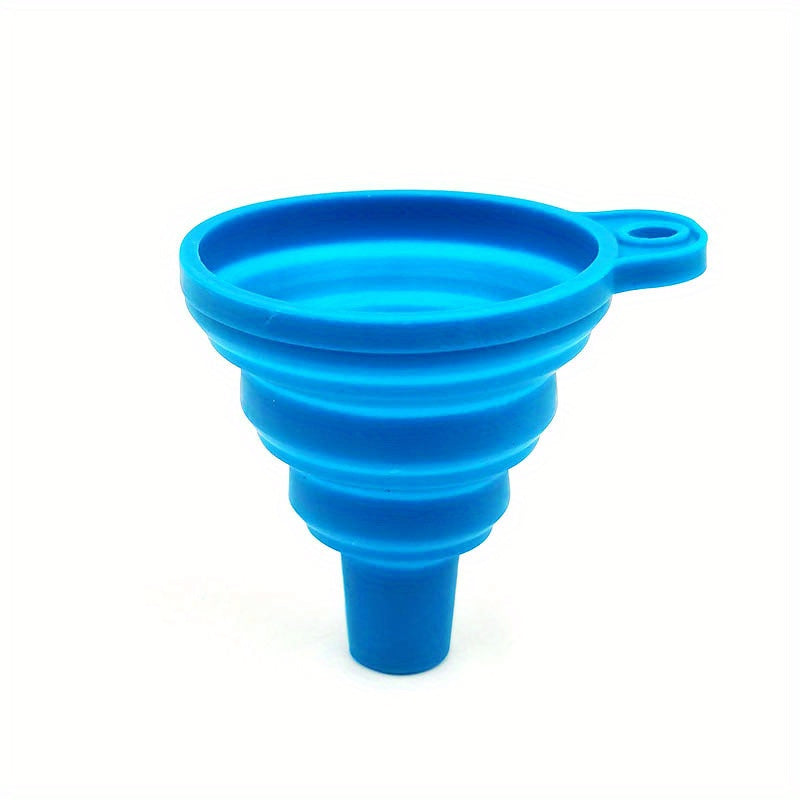 1pc, Embudo Telescópico Plegable Mini, Utilizado Para Verter Aceite En La Cocina, Anti-salpicaduras, Líquido Enlatado Para El Reabastecimiento De La Cocina Doméstica