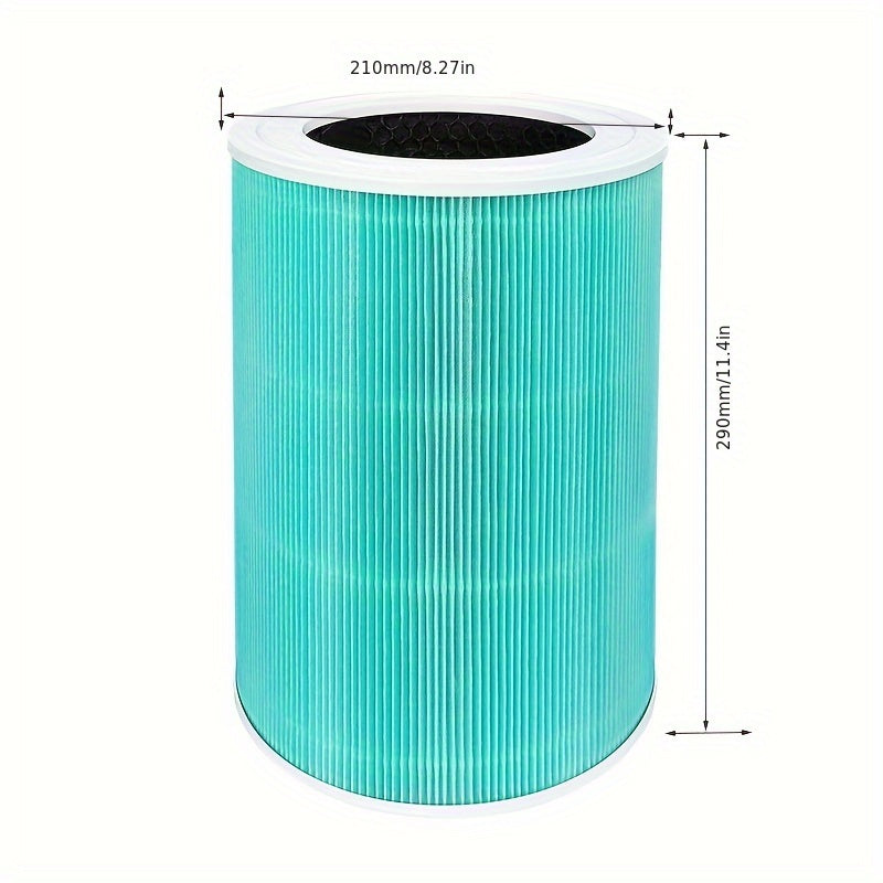Filtro de repuesto HEPA compatible con Xiaomi Mijia Gen 4 - Filtro purificador de aire de material de papel para la eliminación de PM2.5 y formaldehído