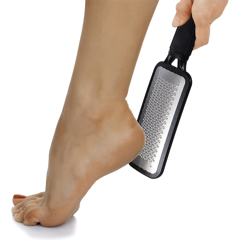 Lima de Pie Colosal para Pedicura, Lima de Acero Inoxidable Profesional para el Cuidado de los Pies para Eliminar la Piel Dura, Se Puede Utilizar en Pies Secos y Húmedos