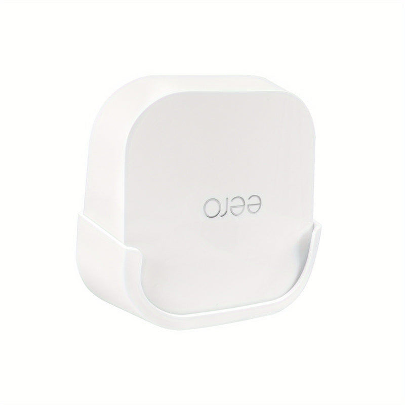 Soporte de Pared para Router eero 7 WiFi 6/7 Dual-Band, Instalación Adhesiva + Sin Taladro con Agujeros para Tornillos