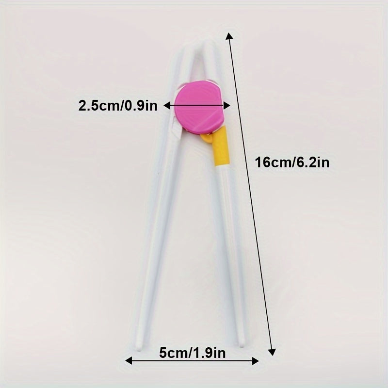 1 o 2 pares de palillos de entrenamiento para niños, juego de palillos desmontables para principiantes, palillos reutilizables para niños pequeños