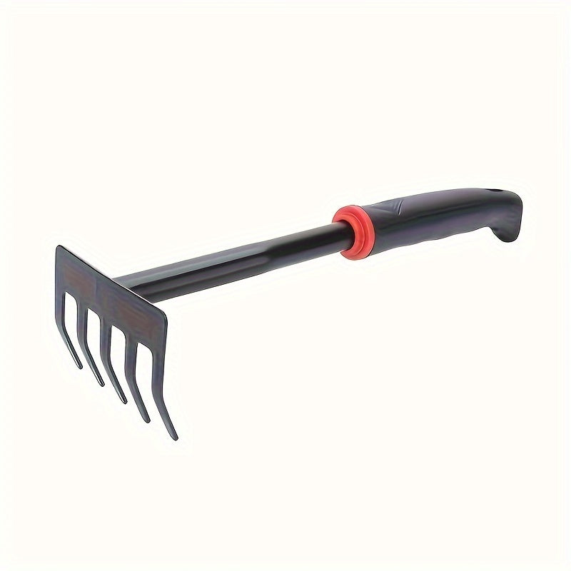 3pcs Juego De Herramientas De Mano Para Jardín, Pala Ancha, Cultivador De Mano, Rastrillo, Herramientas De Plantación De Doble Cara Para Cavar, Trasplantar Y Deshierbar, 11 "× 9"