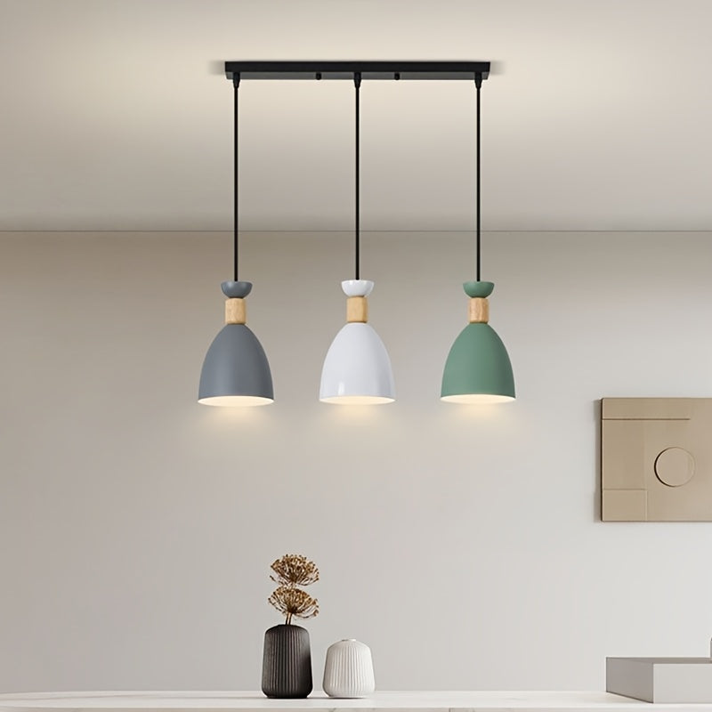 Arandela Colgante para Techo, Lámpara de Metal con Longitud Ajustable para Dormitorio Comedor Cocina Bar Sala Isla Loft