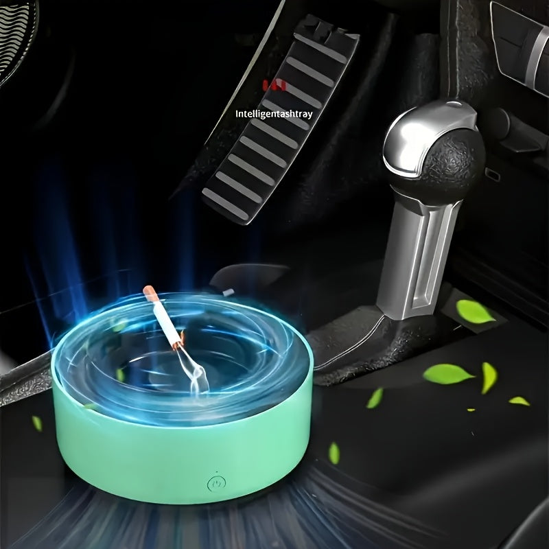 Olla Inteligente Creativa para el Hogar con Extinción Automática, Olla Purificadora de Aire 2-en-1 con Filtro Multifuncional Sin Cenizas Adecuada para Casa, Coche y Oficina