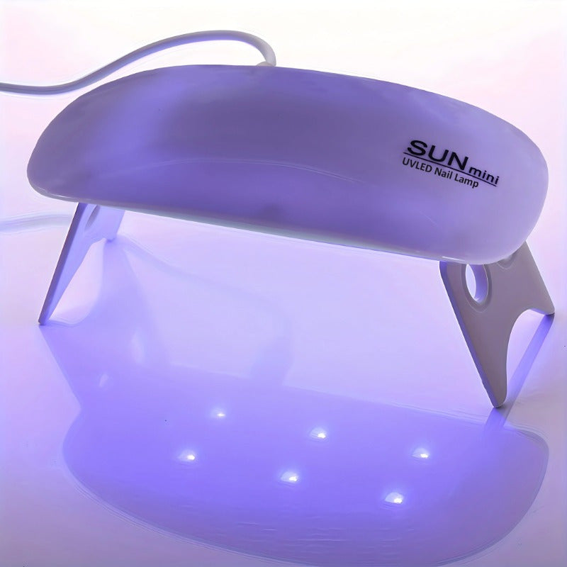 Secador de Uñas Plegable - Secado Rápido con Alimentación USB, Sin Baterías Necesarias, Diseño Portátil y Compacto para Salón y Hogar - Secador de Uñas y Cutículas Rápido, Inodoro y Seguro, Construcción en Plástico Duradero, Equipo de Belleza Elegante, A
