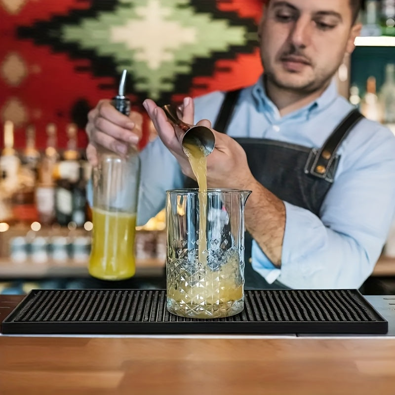 Alfombrilla de barra de PVC para bartenders, lavable a mano, ideal para bares en casa y restaurantes, secado rápido para mostradores y café