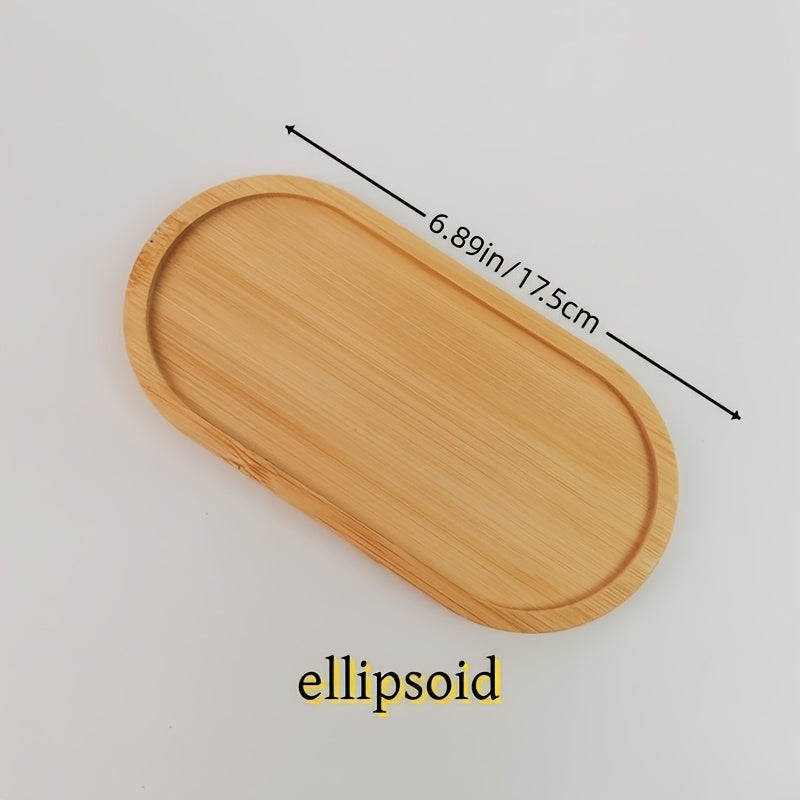 Bandeja de Almacenamiento de Bambú para Baño - Organizador de Encimera para Champú, Gel de Ducha, Artículos Diversos - Accesorios de Decoración para el Hogar, Bandejas de Baño
