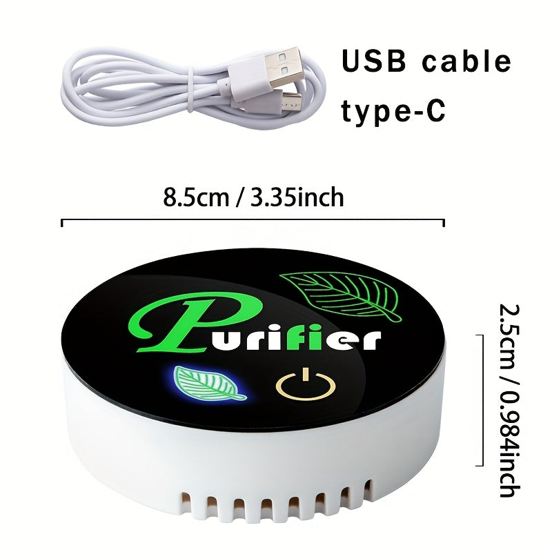 ¡Adiós a los malos olores! Mini desodorizador electrónico | Silencioso, ligero, sin secado | Gadget para viajes en casa | Alimentado por USB/batería seca | Crea un espacio fresco y cómodo en casa para ti! Fácil de operar, herramienta esencial para la fre