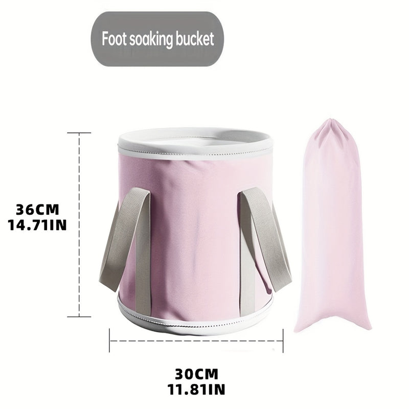 1pc Bañera de Pies Plegable Portátil - Profunda y Ancha para Pantorrillas, Calidez Aislada, Ideal para Uso en Casa y en Residencias, No Necesita Electricidad, Sin Perfume