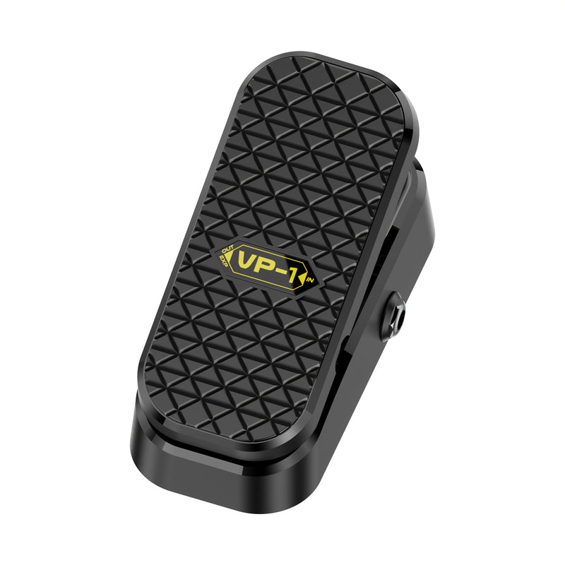 Pedal de volumen/expresión 2 en 1 VP-1 - No requiere energía, diseño silencioso antideslizante, 100.000 usos, control preciso para efectos de guitarra eléctrica, negro, pedal de guitarra, construcción duradera