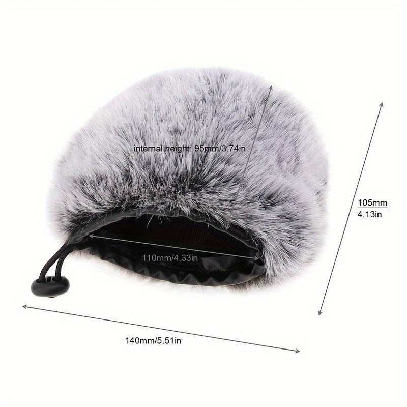 Pantalla de viento de micrófono profesional ePathChina - 1-Pack, Filtro de pop de micrófono de condensador universal, accesorio de reducción de ruido para podcasting, grabación y transmisión en vivo - Disponible en blanco, negro y gris