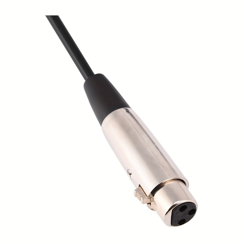 Micrófonos dinámicos con cable para cantar con TV y computadora, micrófono de mano para configuración de amplificador.