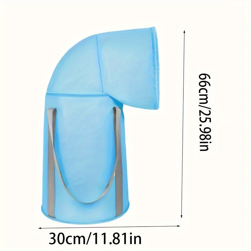 Bañera Plegable Portátil para Remojo de Pies - Profunda y Ancha para Piernas hasta la Rodilla, Ideal para Viajes y Uso Doméstico, Mantiene el Agua Caliente