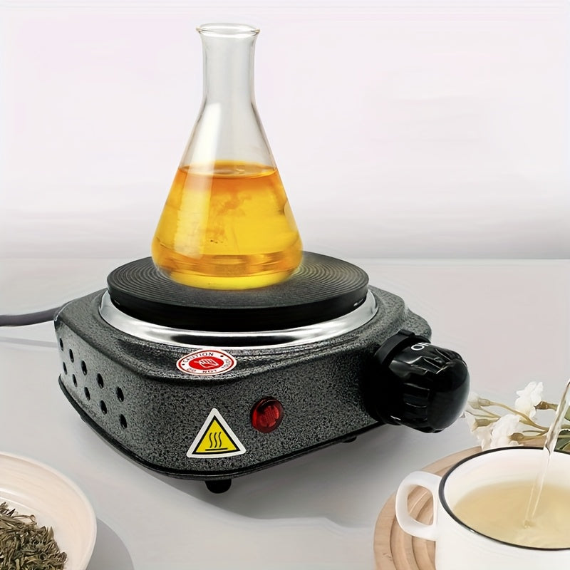 Estufa eléctrica portátil mini para uso doméstico, cafetera compacta para hacer café con Moka, quemador de café portátil para camping al aire libre.