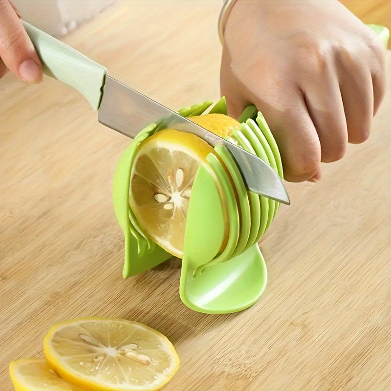 Herramienta de corte de verduras y huevos multifuncional - Utensilio de cocina fácil de usar para cortar huevos, papas, tomates, limones, manzanas en formas, utensilio de cocina portátil para exteriores, esencial para la cocina.