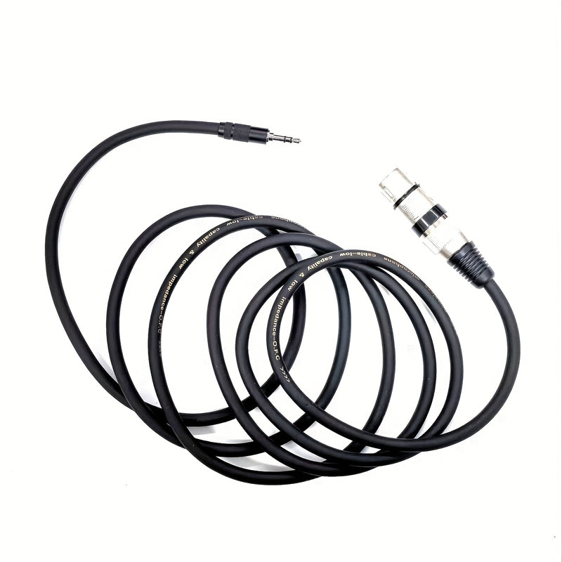 Cable de Audio Composito TRRS a RCA Hecho a Mano 3.5mm - Blindaje Cat5e Ethernet Duradero, Conectores Softdisk, Reutilizable y Reparable para Cine en Casa, Consolas de Juegos, Smartphones